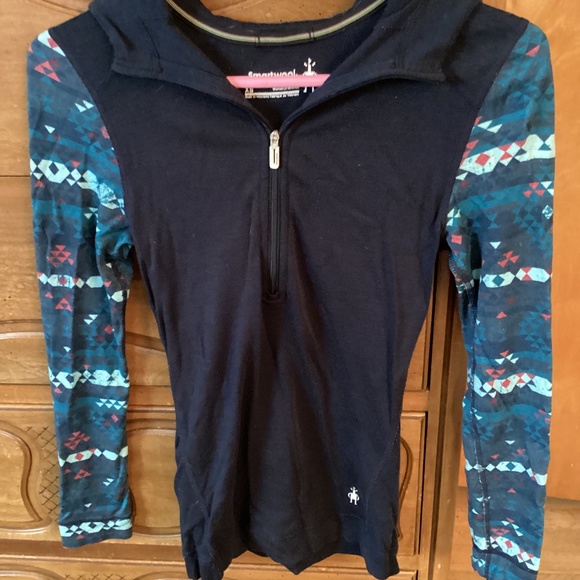 Smartwool, Merino 250 zipper front hoodie, XS - Picture 1 of 3